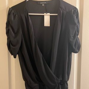 Black Bodysuit, new with tags